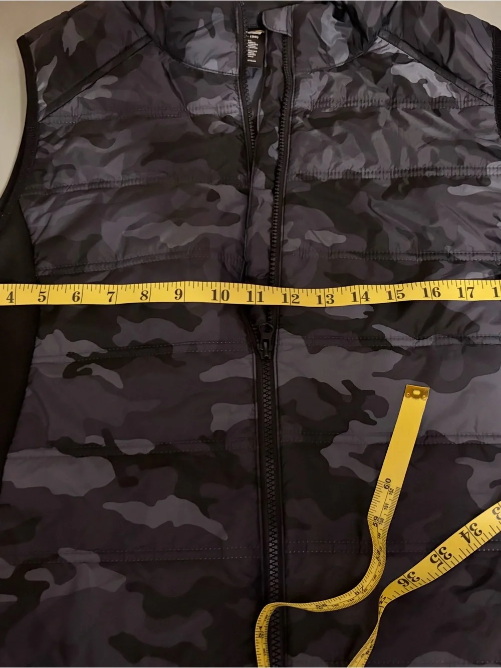 Avia Black and Gray Camo Jacket